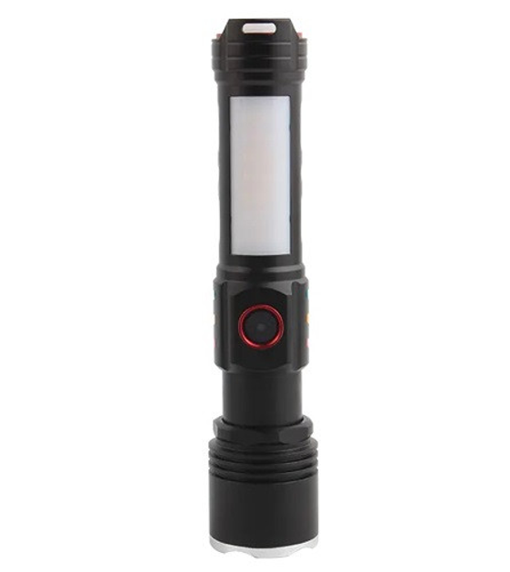 Ліхтарик ручний  PLD-2307-TG+SMD zoom Power Bank кабель Type-C), зображення 8