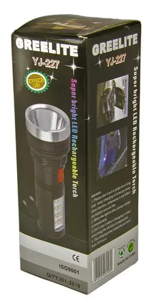 Ліхтарик Luxury YJ-227 1W 8SMD 2 режима), зображення 4 Ліхтарик Luxury YJ-227 1W 8SMD 2 режима), зображення 4