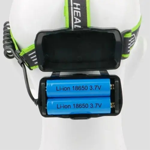 Ліхтарик налобний A17TG (PM10-TG) zoom MicroUSB, 2х18650 3реж), зображення 5