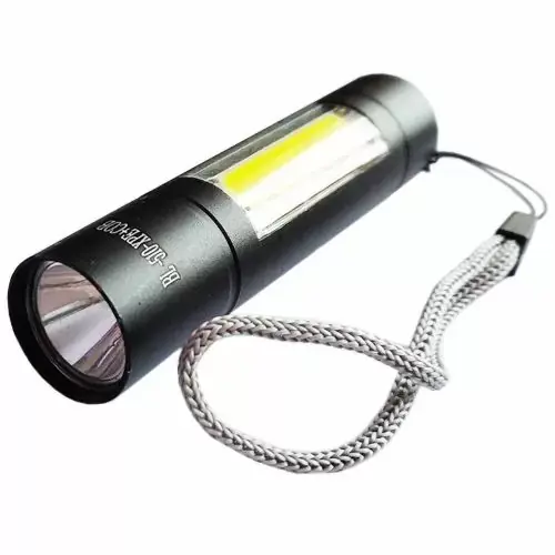 Ліхтарик ручний BL-510/1501-XPE COB micro USB 3 режими zoom), зображення 3
