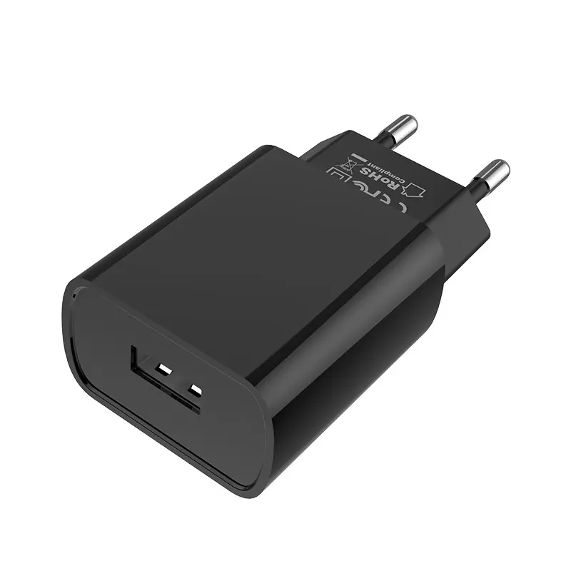 Мережеве Зарядне BOROFONE BA20A 1USB 2.1A з кабелем Type-C black), зображення 6