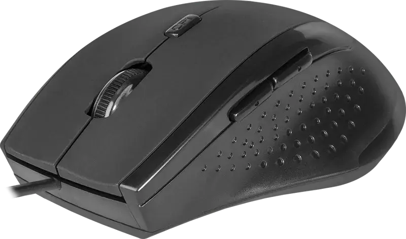 Миша DEFENDER Accura MM-362 6 кнопок 800-1600 dpi чорна від батарейки.com.ua