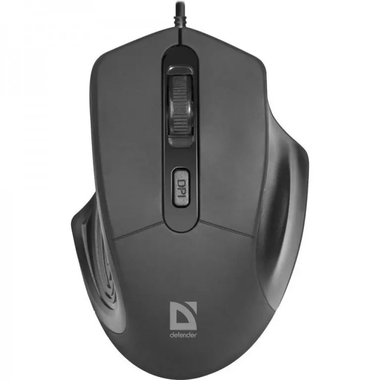 Миша DEFENDER Datum MB-347 4 кнопки black), зображення 2 Миша DEFENDER Datum MB-347 4 кнопки black), зображення 2