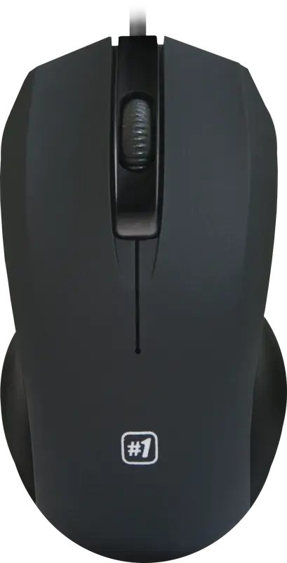 Миша DEFENDER MM-310 3 кнопки 1000 dpi чорний від батарейки.com.ua