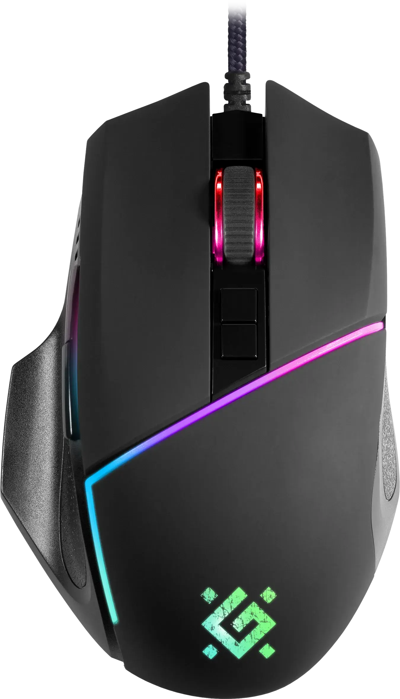 Миша DEFENDER ігрова Warfame GM-880L RGB 8 кн.,12800dpi ), зображення 4 Миша DEFENDER ігрова Warfame GM-880L RGB 8 кн.,12800dpi ), зображення 4