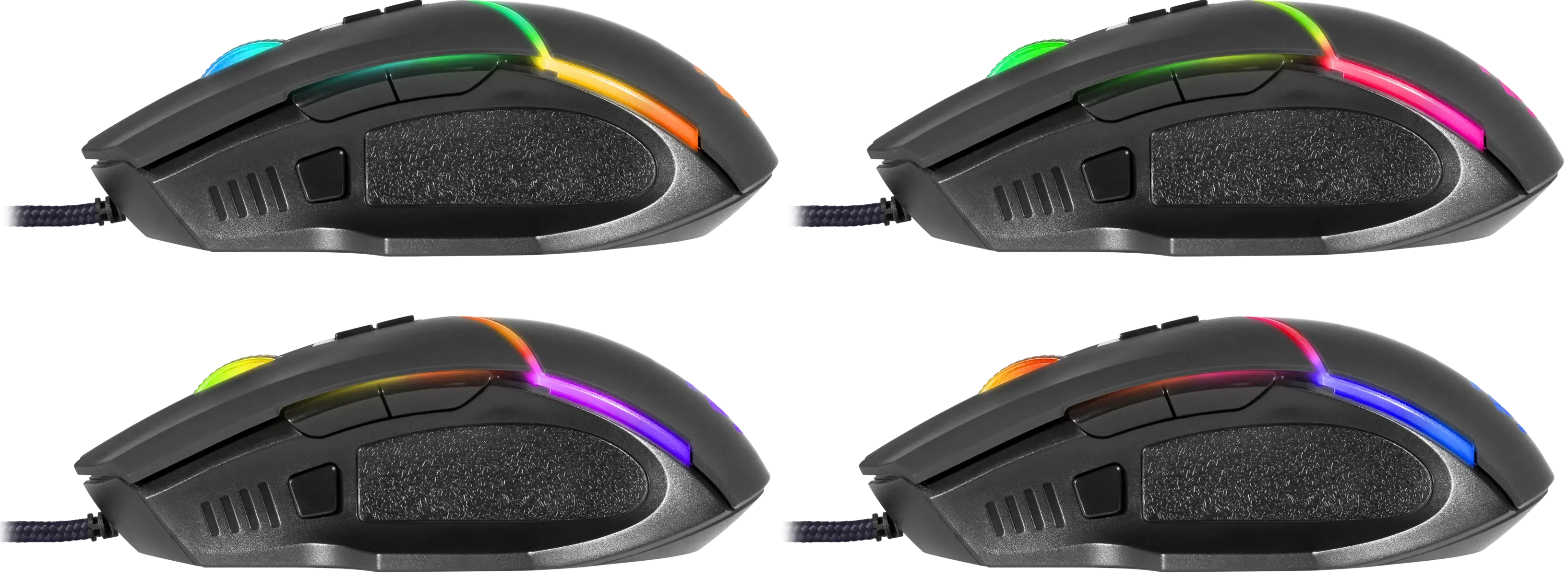 Миша DEFENDER ігрова Warfame GM-880L RGB 8 кн.,12800dpi ), зображення 6 Миша DEFENDER ігрова Warfame GM-880L RGB 8 кн.,12800dpi ), зображення 6