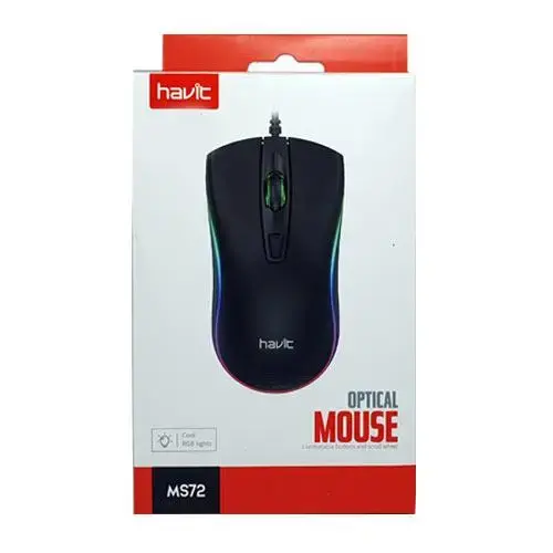 Миша HAVIT HV-MS72 USB black ), зображення 6