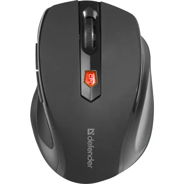 Миша бездротова DEFENDER Ultra MM-315 чорний,6 кнопок, 800-1600 dpi