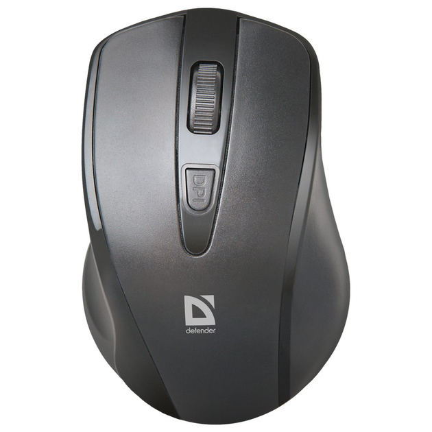Миша бездротова DEFENDER Datum MM-265 Wireless чорний), зображення 3 Миша бездротова DEFENDER Datum MM-265 Wireless чорний), зображення 3