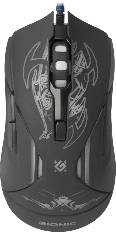 Миша ігрова DEFENDER Bionic GM-250L 6 кнопок 3200dpi), зображення 5 Миша ігрова DEFENDER Bionic GM-250L 6 кнопок 3200dpi), зображення 5