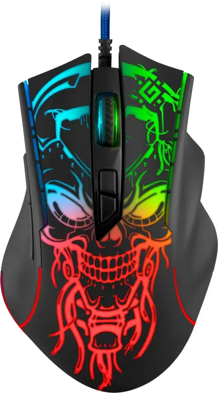 Миша ігрова DEFENDER Bulletstorm GM-928 7200dpi від батарейки.com.ua