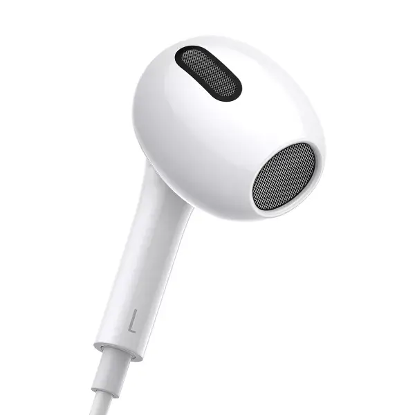 Навушники Baseus Encok Wired Earphone H17 (NGCR020002) White), зображення 3