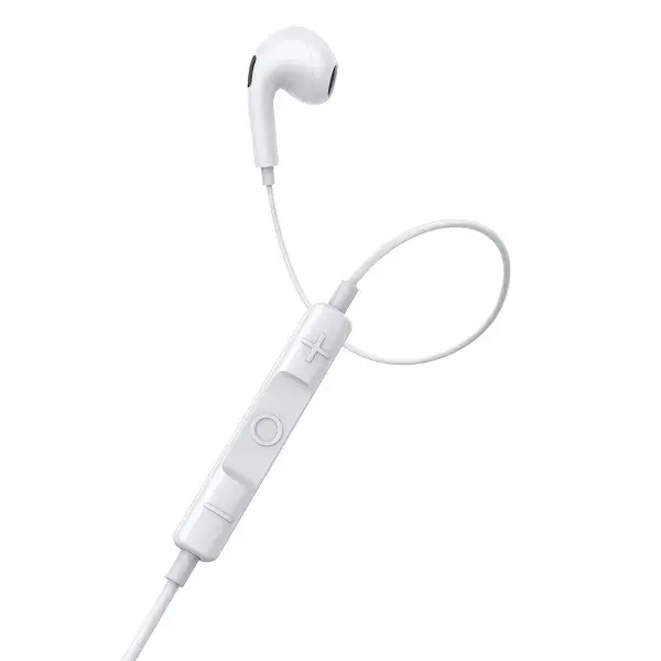Навушники Baseus Encok Wired Earphone H17 (NGCR020002) White), зображення 4