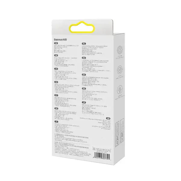 Навушники Baseus Encok Wired Earphone H17 (NGCR020002) White), зображення 7