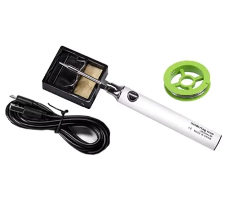 Паяльник акумуляторний USB Soldering Iron 8W 1 жало), зображення 2