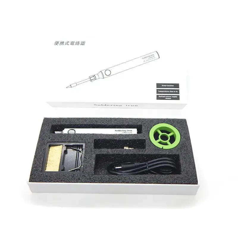 Паяльник акумуляторний USB Soldering Iron 8W 1 жало), зображення 7