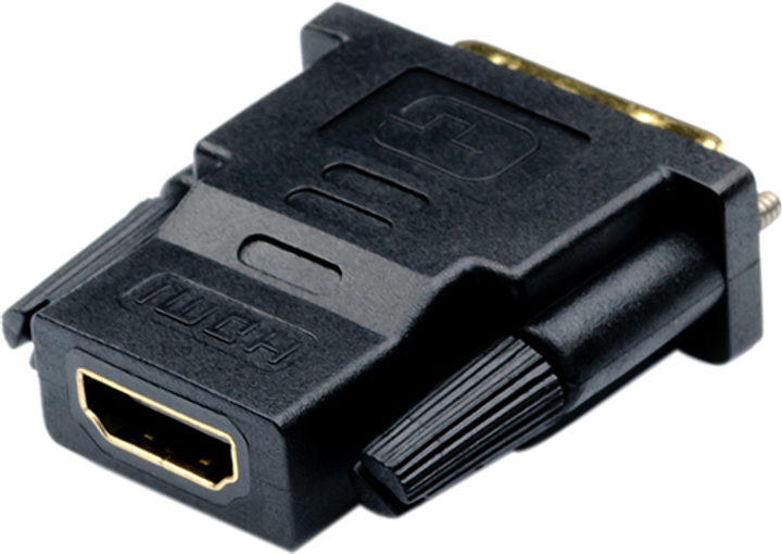 Перехідник ATCOM DVI male - HDMI female чорний 24pin 11208), зображення 4