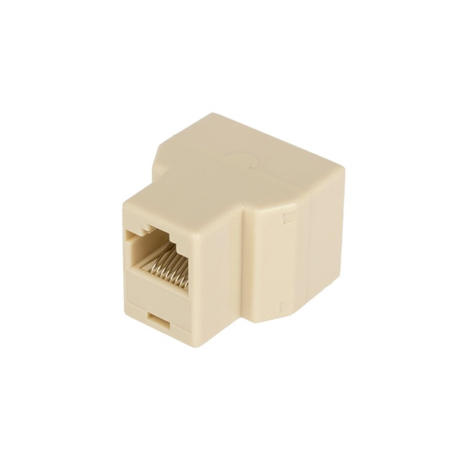 Перехідник ATCOM RJ45 female - 2 RJ45 female 12450), зображення 3 Перехідник ATCOM RJ45 female - 2 RJ45 female 12450), зображення 3
