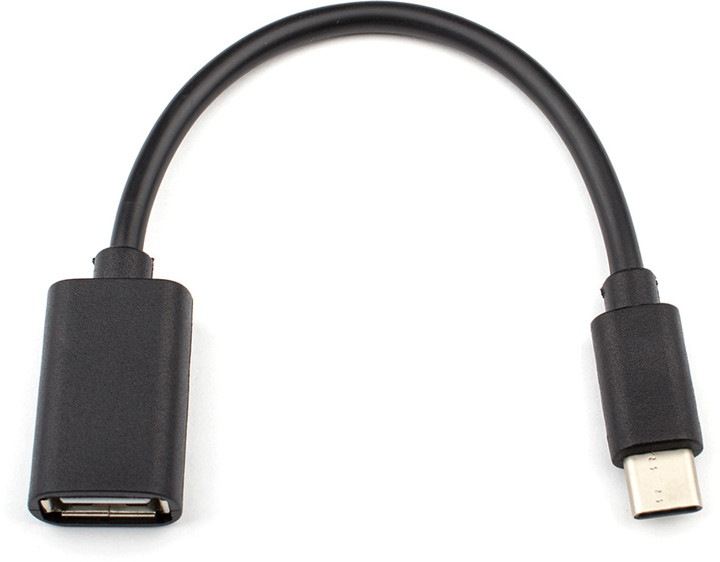 Перехідник OTG ATCOM USB - Type-C 0,1м 14716 від батарейки.com.ua