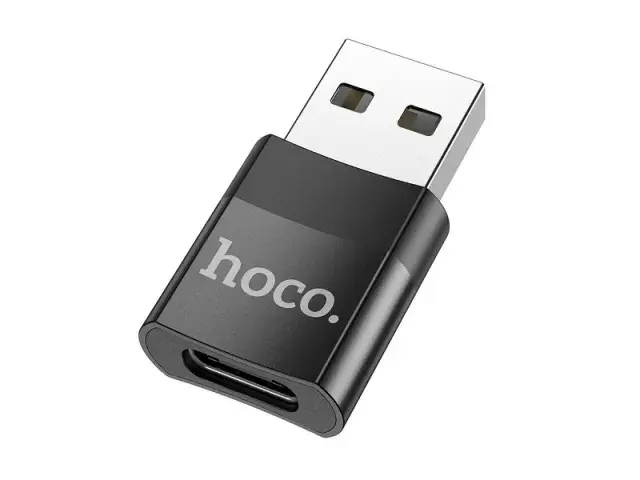 Перехідник OTG HOCO UA17 Type C AF - USB 2.0 AM від батарейки.com.ua