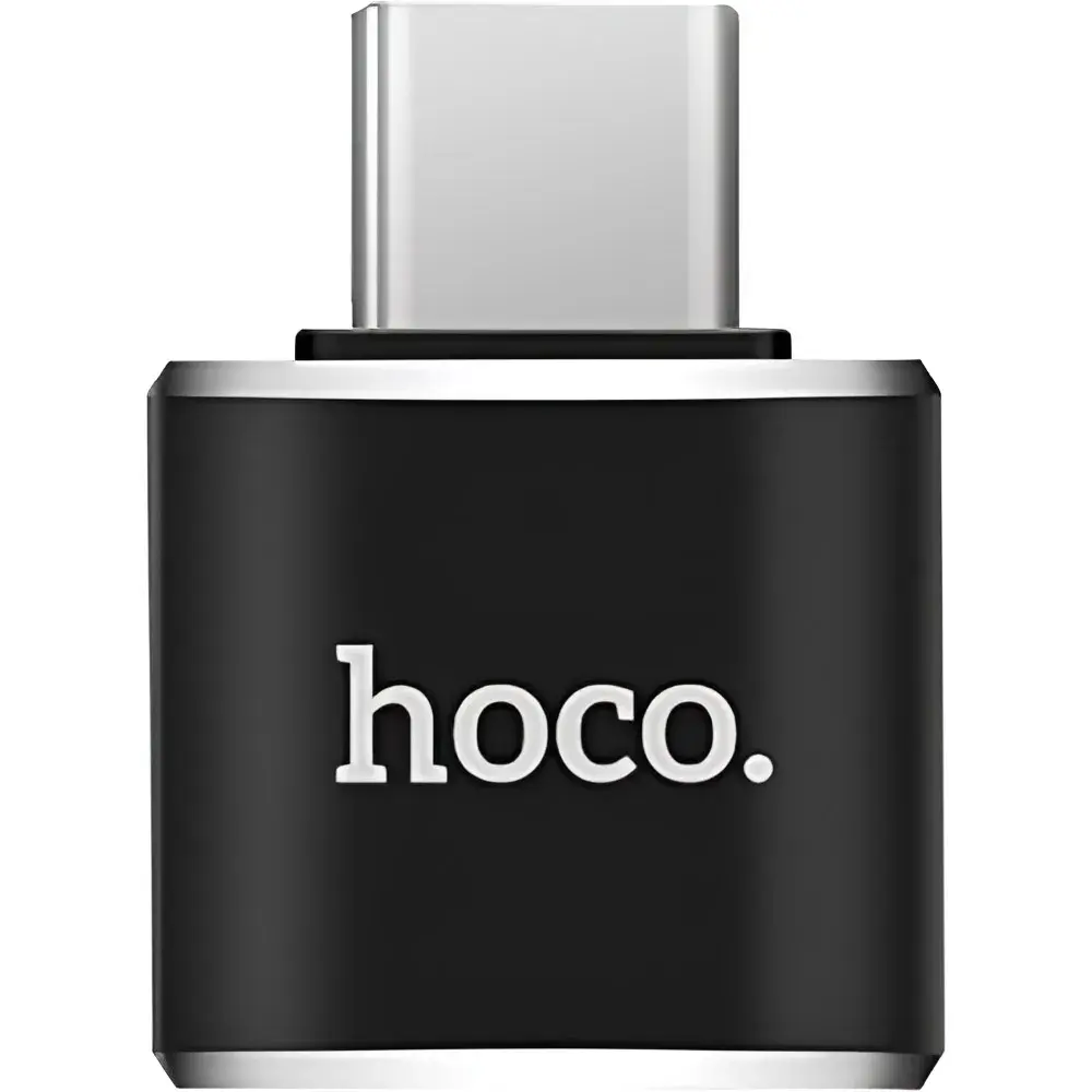 Перехідник OTG HOCO UA5 USB - Type-C black), зображення 7
