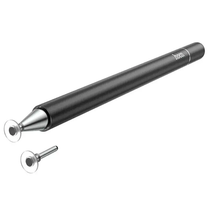Стілус - ручка HOCO GM103 Fluent series universal capacitive pen чорний), зображення 4 Стілус - ручка HOCO GM103 Fluent series universal capacitive pen чорний), зображення 4