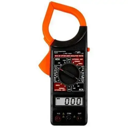 Тестер (струмові кліщі)  266FT Clamp Meter + чехол, термопара), зображення 3
