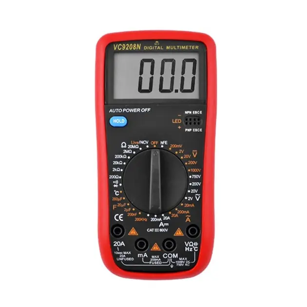 Тестер VC9208N Digital Multimeter), зображення 2 Тестер VC9208N Digital Multimeter), зображення 2