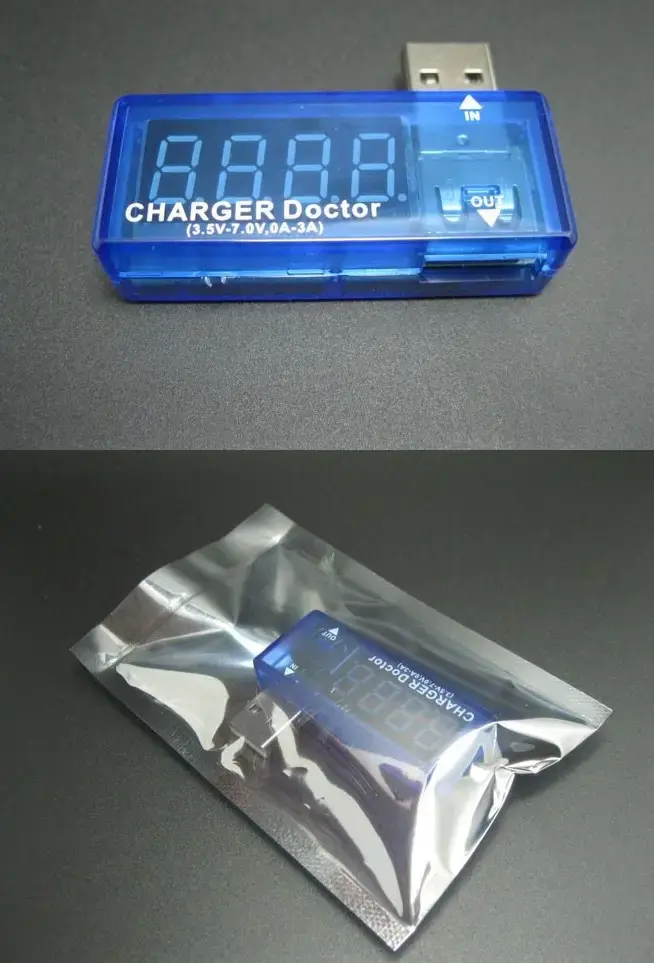 USB Вольтметр DC 3-7,5V + Амперметр 0-2,5 A), зображення 5 USB Вольтметр DC 3-7,5V + Амперметр 0-2,5 A), зображення 5