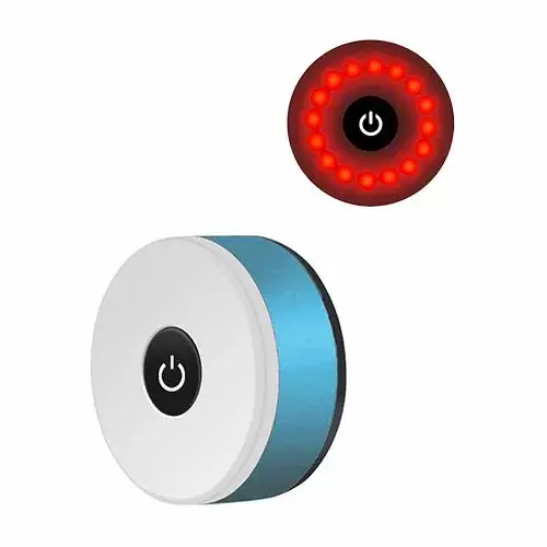 Вело ліхтар габарити T05-16LED RED кліпса micro USB 5реж), зображення 2
