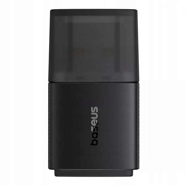Wi-Fi Адаптер Baseus FastJoy Series WiFi Adapter 650Mbps Black B01317600111-04), зображення 3 Wi-Fi Адаптер Baseus FastJoy Series WiFi Adapter 650Mbps Black B01317600111-04), зображення 3