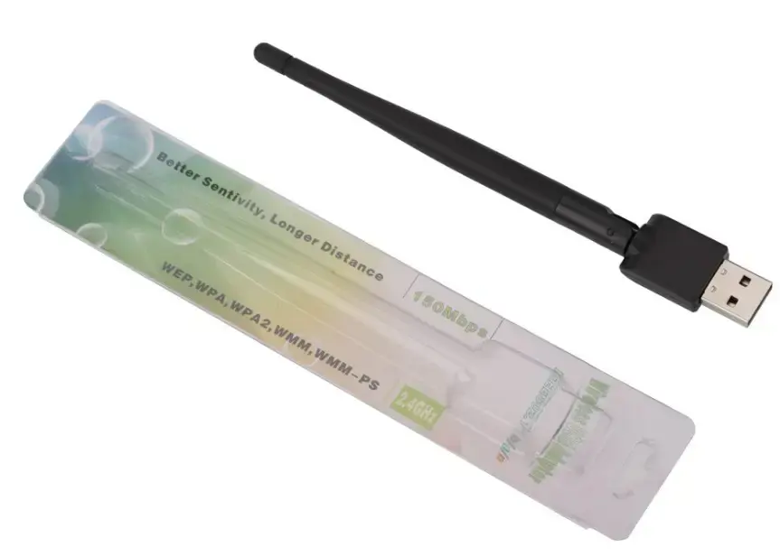 Wi-Fi адаптер MT7601 с антенной IEEE 802.11g/b/n USB 150Mbps), зображення 3