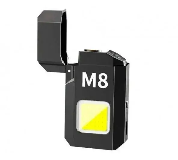 Запальничка з ліхтарем M8 LV-6002 (COB) Type-C), зображення 4
