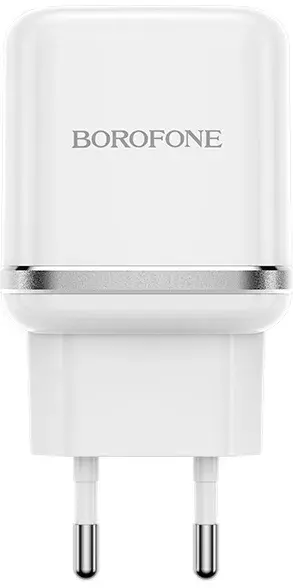 Зарядне BOROFONE BA36A 1USB QC3.0 3A white), зображення 4