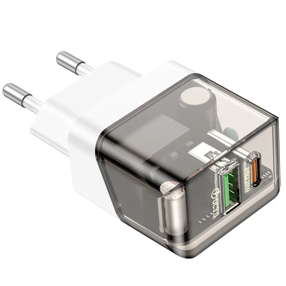 Мережеве Зарядне BOROFONE BA80A PD20W QC3.0 чорний), зображення 5 Мережеве Зарядне BOROFONE BA80A PD20W QC3.0 чорний), зображення 5