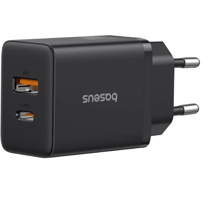 Зарядне Baseus Cube USB, Type-C QC 3.0 PD20W чорний P10111403113-00), зображення 4