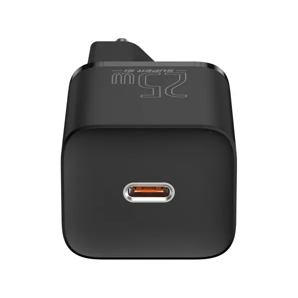 Зарядне Baseus Super Si 1Type-C PD25W QC3.0 чорний CCSP020101), зображення 5