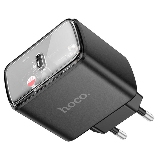 Зарядне HOCO CS41A PD35W 1Type-C чорний), зображення 4 Зарядне HOCO CS41A PD35W 1Type-C чорний), зображення 4