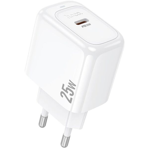 Зарядне HOCO CS53A Type-C PD25W QC білий), зображення 2 Зарядне HOCO CS53A Type-C PD25W QC білий), зображення 2