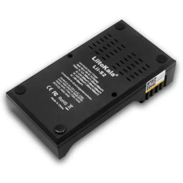 Зарядне LiitoKala Lii-S2 для 2 елементів 10440-26650, Ni-Mh, Li-Ion, Li-Fe від micro USB), зображення 5
