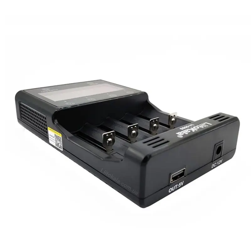 Зарядне LiitoKala Lii-L4 для 1-4 елементів 10440-26650 Li-Ion від USB), зображення 4