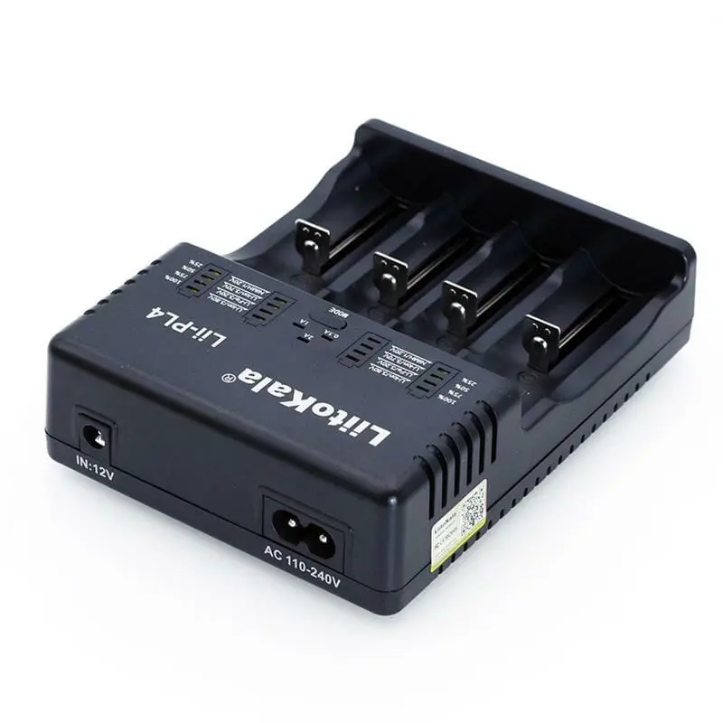 Зарядне LiitoKala Lii-PL4 для 1-4 елементів 10440-26650 Ni-Mh, Li-Ion, Li-Fe), зображення 8 Зарядне LiitoKala Lii-PL4 для 1-4 елементів 10440-26650 Ni-Mh, Li-Ion, Li-Fe), зображення 8