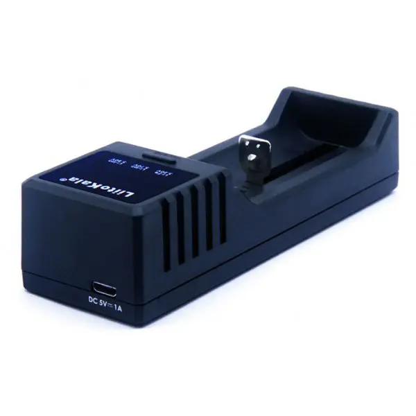 Зарядне LiitoKala Lii-S1 для 1 елемента Ni-Mh, Li-Ion, Li-Fe від USB), зображення 5