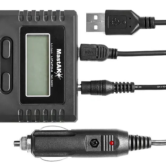Зарядне MASTAK MTL-365 EXPERT для 1-2 елементів Ni-Mh, Li-Ion, Li-Fe), зображення 4 Зарядне MASTAK MTL-365 EXPERT для 1-2 елементів Ni-Mh, Li-Ion, Li-Fe), зображення 4
