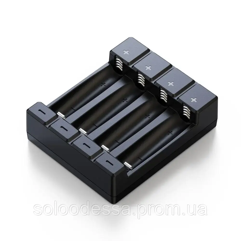Зарядне Soshine Chocolate для 1-4 акумуляторів Li-ion 1.5в від USB), зображення 4 Зарядне Soshine Chocolate для 1-4 акумуляторів Li-ion 1.5в від USB), зображення 4