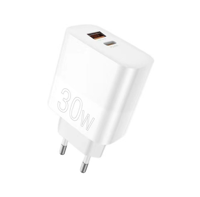 Зарядне WUW-C208 1USB Type-C 18W QC3.0 PD30W білий від батарейки.com.ua