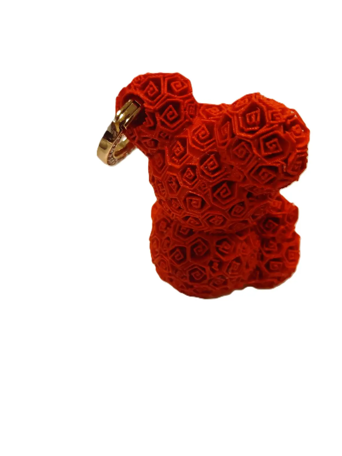 3D друк іграшка квіткове Ведмежа), зображення 2