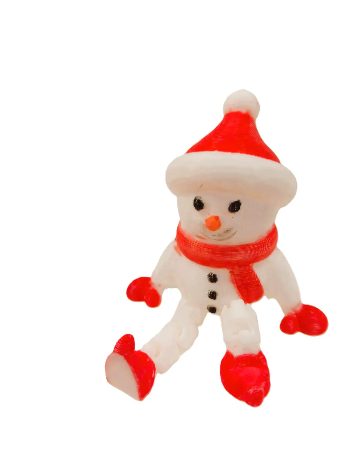 3D друк флексі Сніговик 