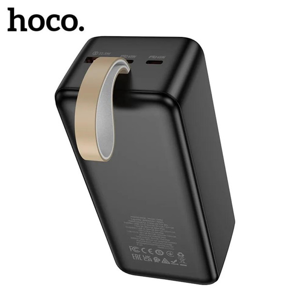 power bank Hoco DB82 Aquila  40000mAh 1USB 1type-C PD65W QC3.0 Black), зображення 4
