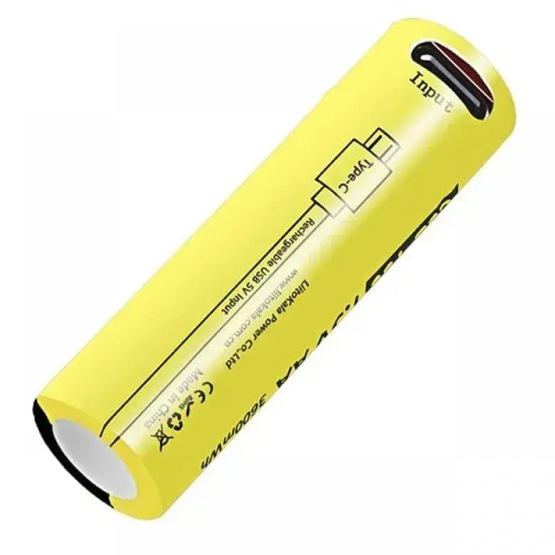 Акумулятор LiitoKala Li-ion AA 1.5V 2400mAh USB-T36), зображення 5